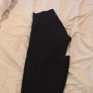 Lululemon black high rise wunder under